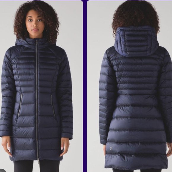 lululemon athletica Jackets & Blazers - EUC Lululemon Brave the Cold Jacket - 4 - Black Night